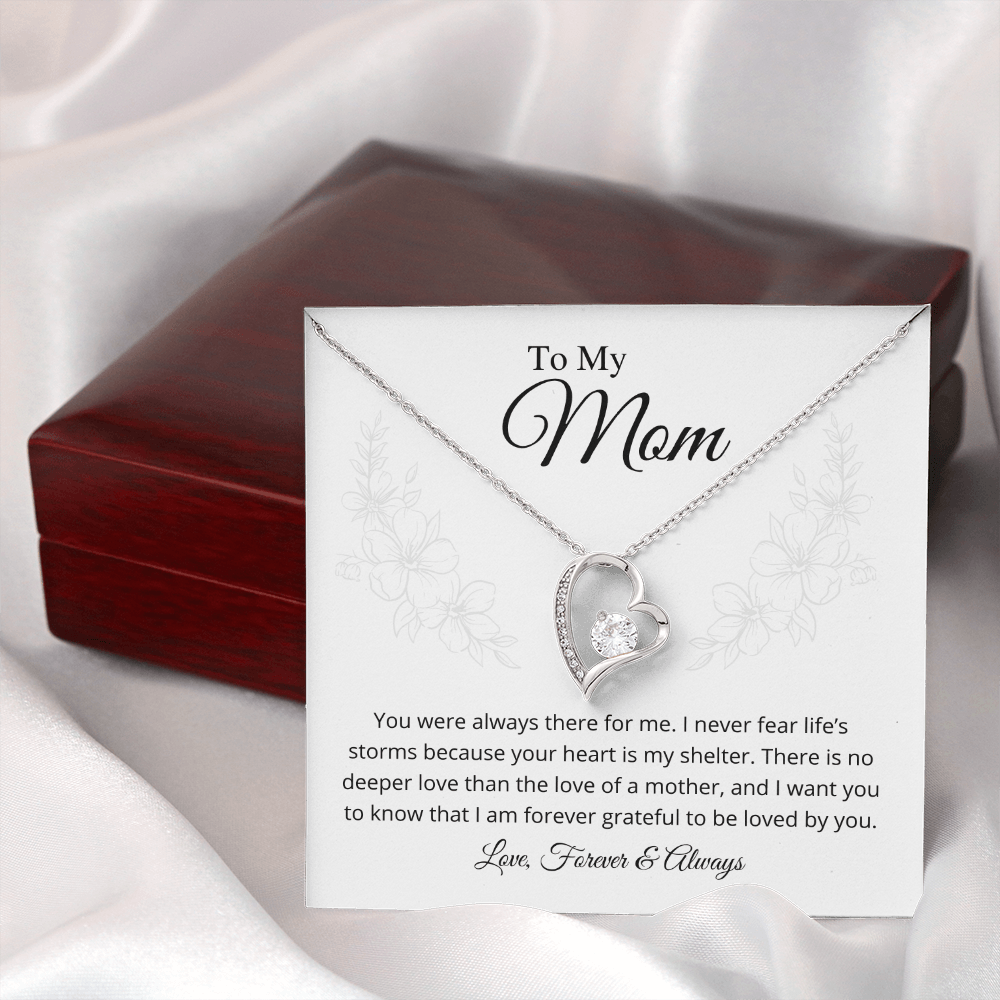 You were always there for me love forever & always - Forever Love Necklace