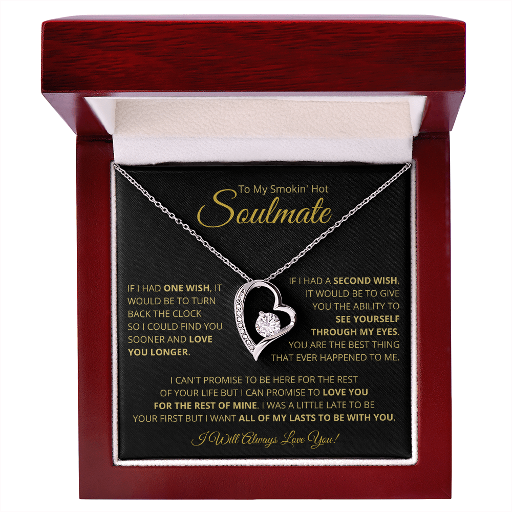 Soulmate - If I had one wish - Forever Love Necklace (G/B)