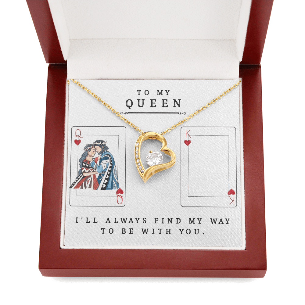To My Queen - Forever Love Necklace