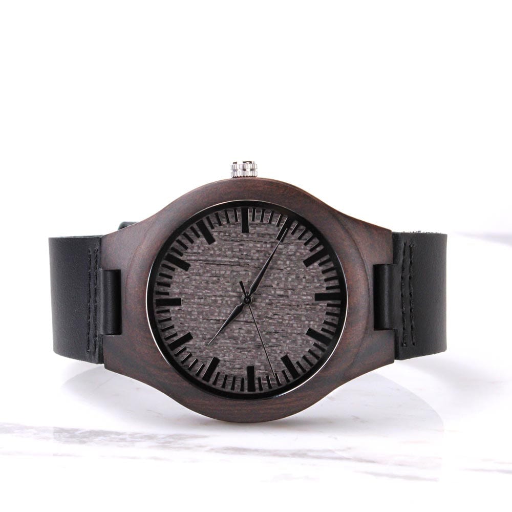 It takes someone special to be a DAD - Wooden Watch