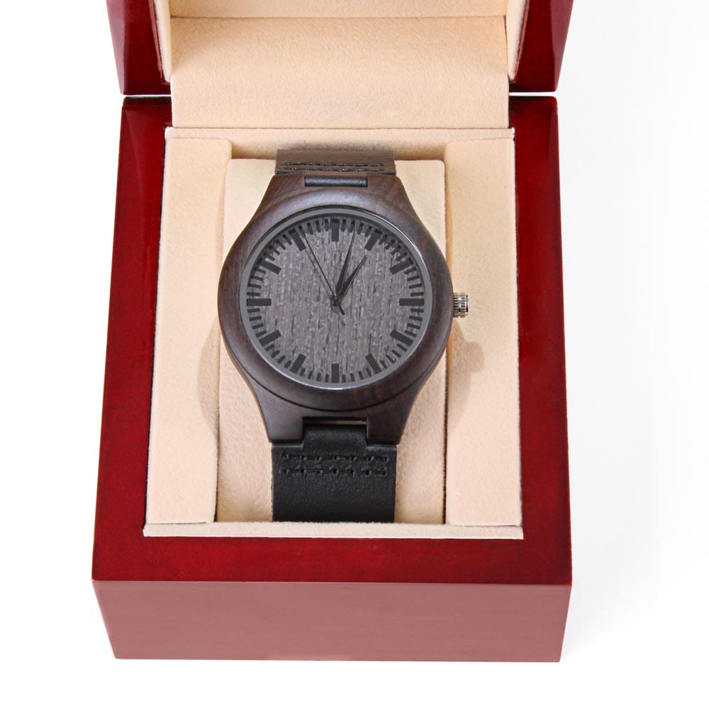 It takes someone special to be a DAD - Wooden Watch