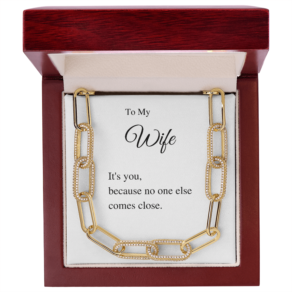It's you, because no one else comes close. Forever Linked Necklace