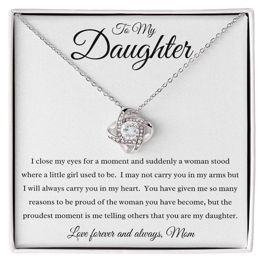To My Daughter - My Proudest Moment
