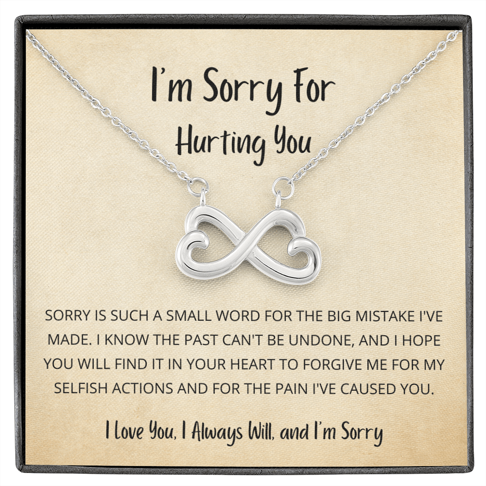 Sorry is such a small word - Infinity Hearts (Gold)