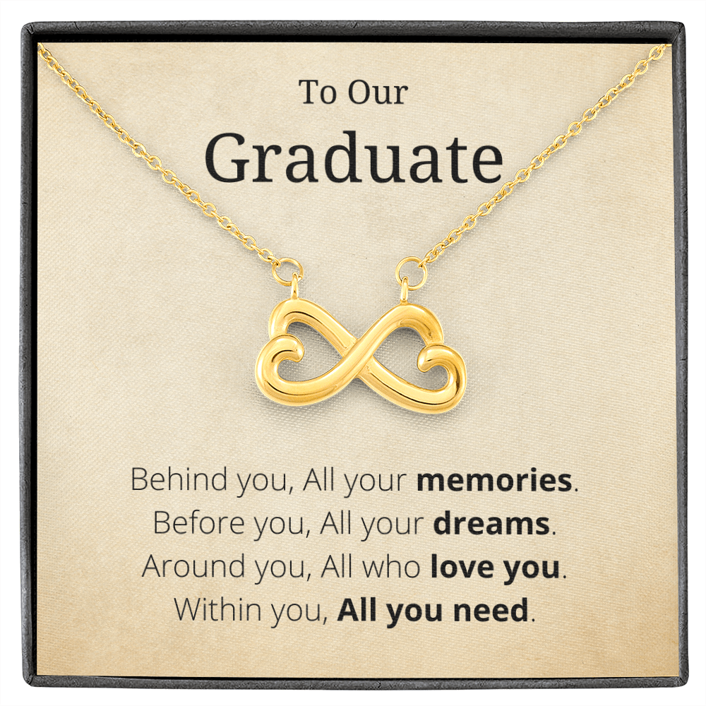 Behind you all your memories - Infinity Hearts Necklace (G)
