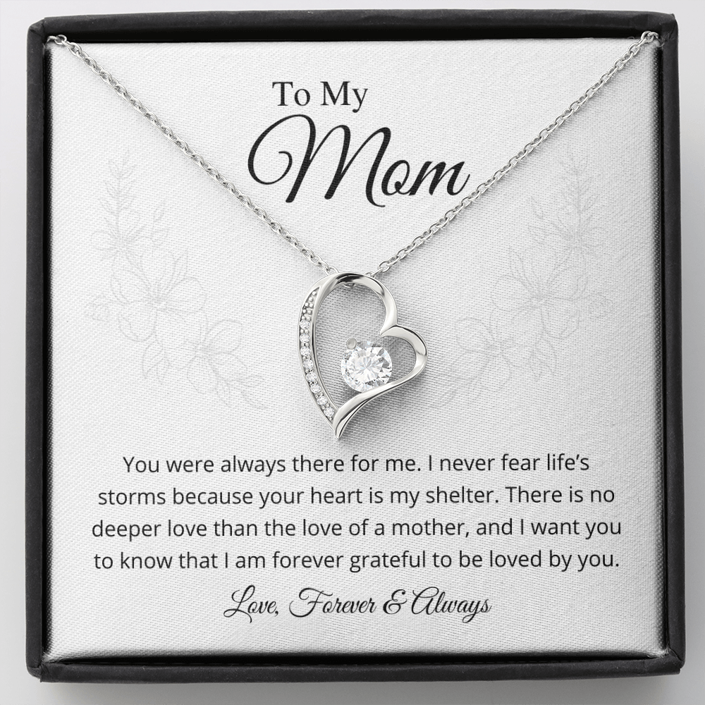 You were always there for me love forever & always - Forever Love Necklace