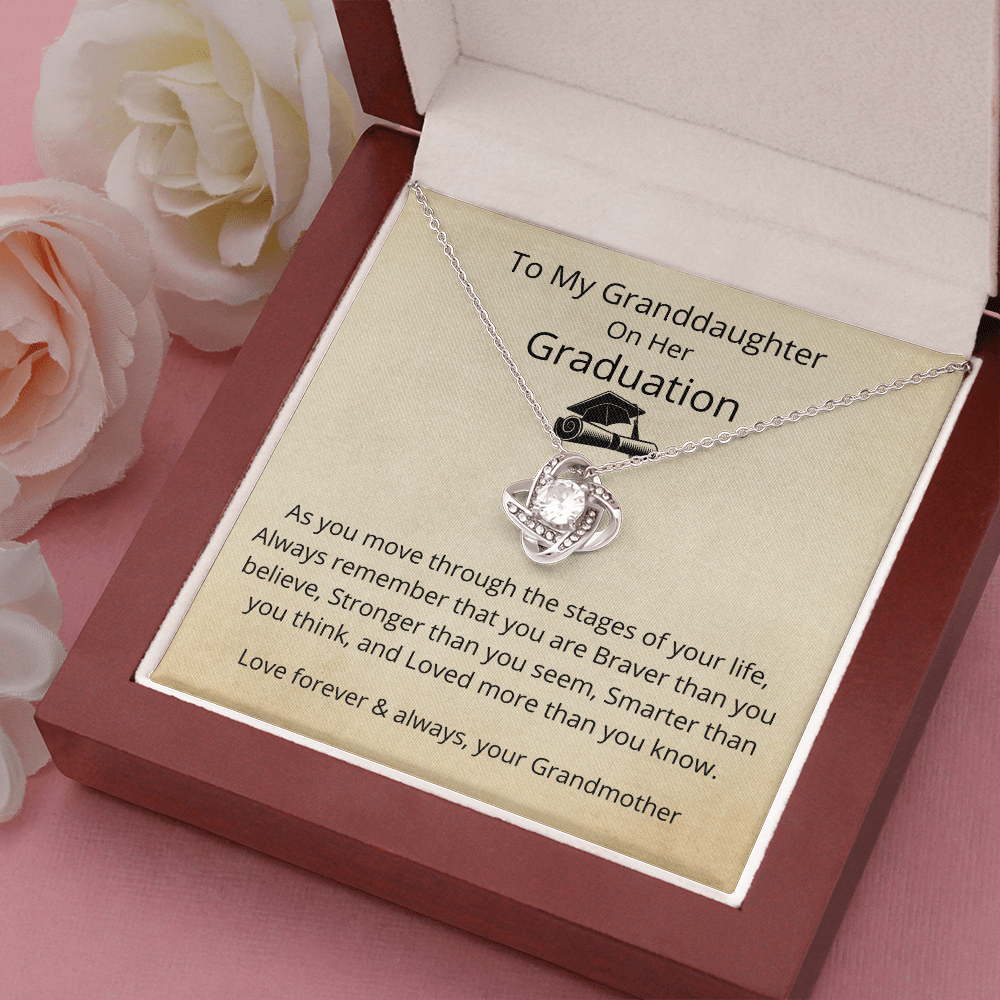 As you move through the stages of your life Love Knot Necklace (G)