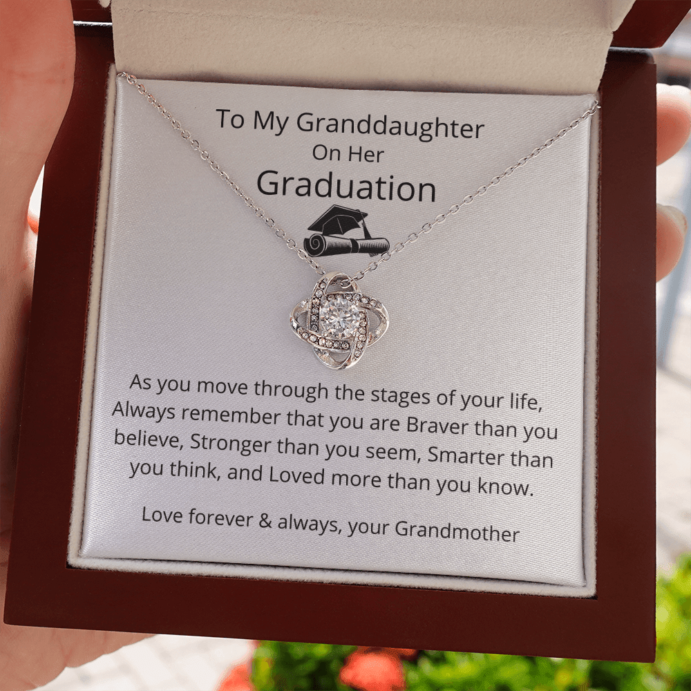 As you move through the stages of your life - Love Knot Necklace