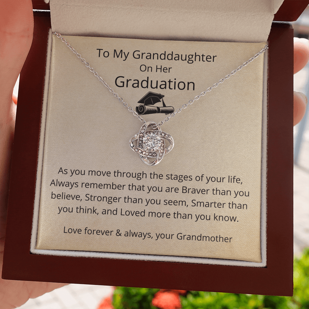 As you move through the stages of your life Love Knot Necklace (G)